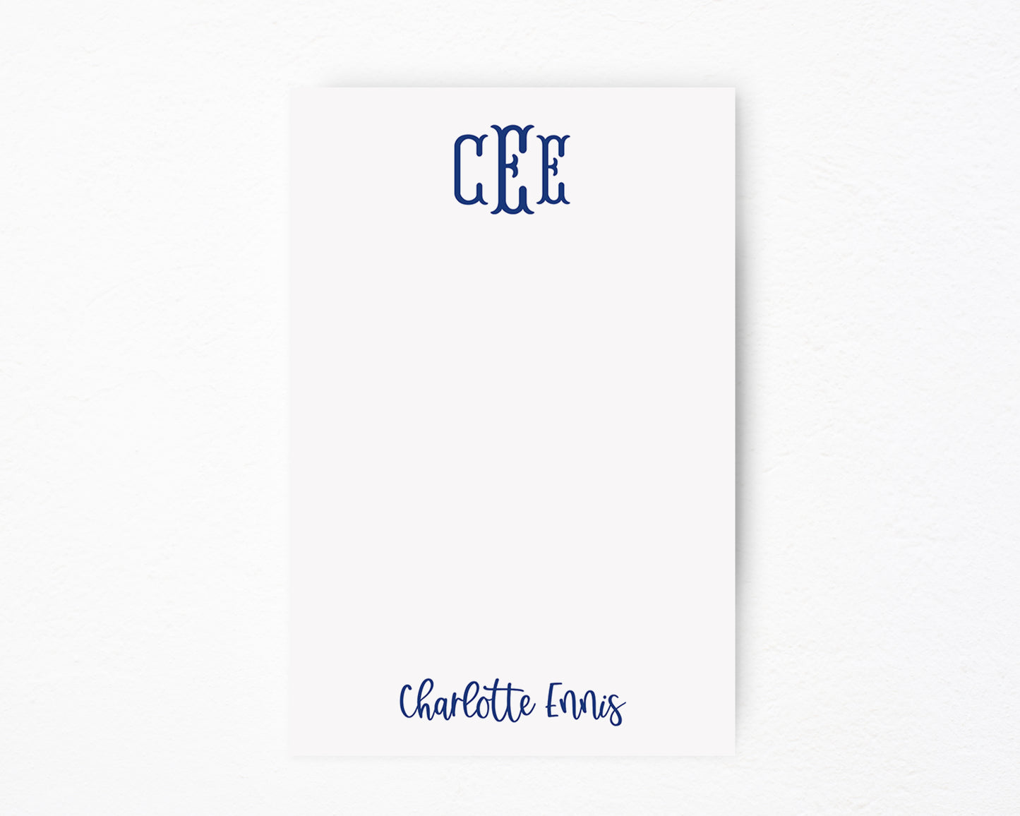 Monogram Notepad