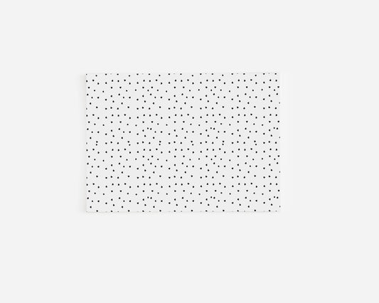 Black and White Hearts Placemat