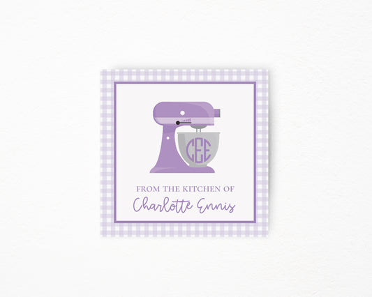 Purple Mixer Sticker