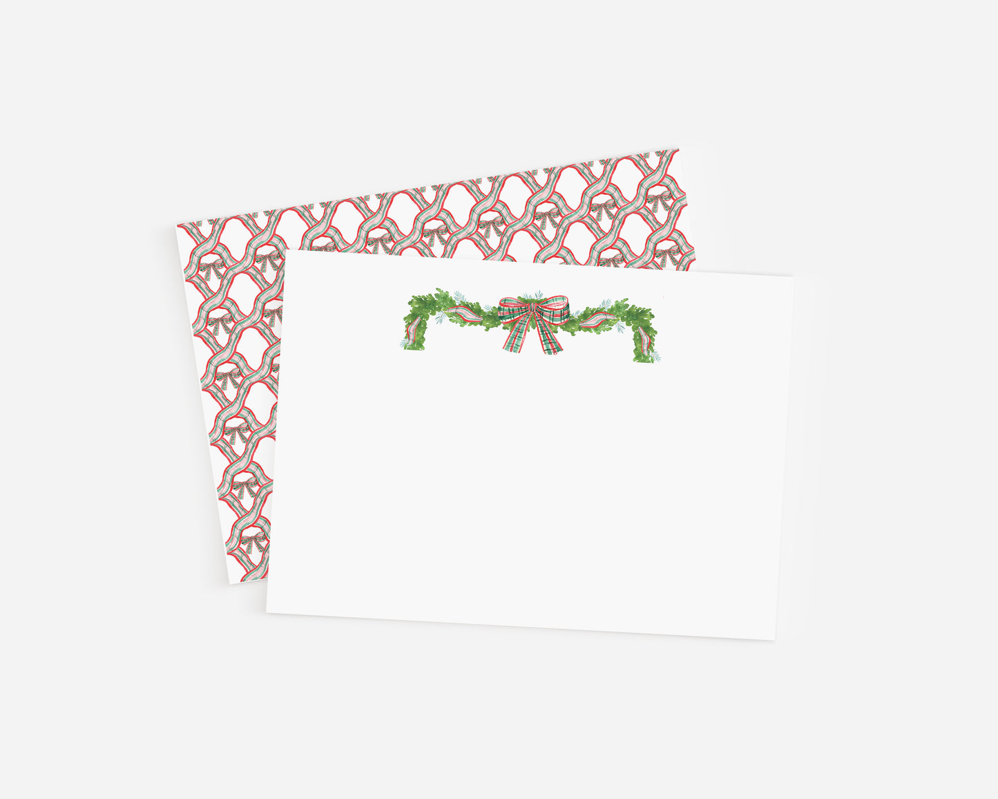 Christmas Garland Stationery Card